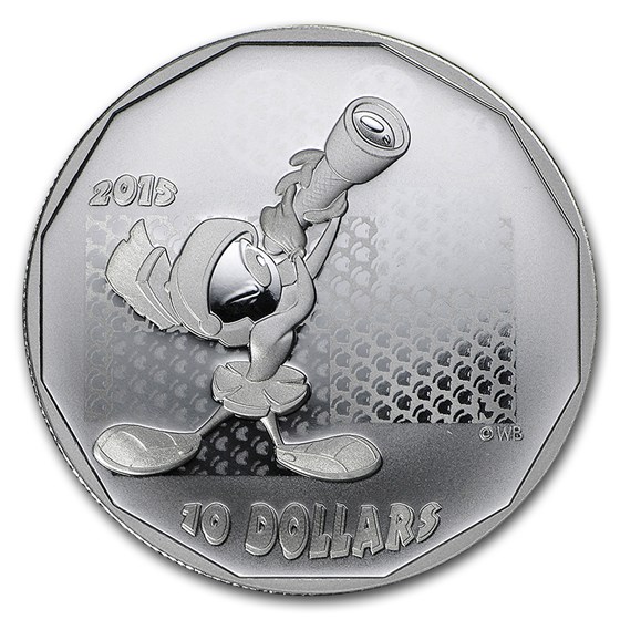 2015 Canada 1/2 oz Silver $10 Looney Tunes Marvin the Martian 2015 Canada 1/2 oz Silver $10 Looney Tunes Marvin the Martian